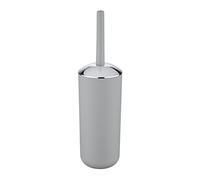 WENKO Brasil Toilet Brush Set, TPE, Grey, 10 x 10 x 37 cm