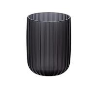 WENKO Cup Agropoli Grey Holder for Toothbrush and Toothpaste, 7,5 x 10 x 7,5 cm