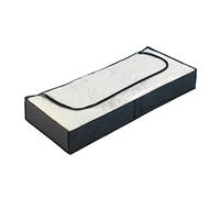 WENKO Deep Black Underbed Cabinet, 46 x 107 x 16 cm