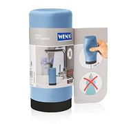 WENKO Detergent Dispenser, Silicone, Blue, 14 x 6 x 6 cm