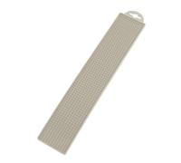 WENKO Drying mod. Slim Practical mat Made of TPR Plastic, Heat-Resistant, Dishwasher-Safe, Beige, 42 x 1 x 8 cm for Kitchen, Thermoplastic Rubber