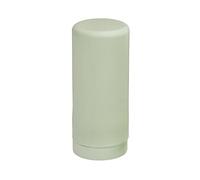 WENKO Easy Squeez-e washing-up liquid dispenser, washing-up liquid dispenser for the kitchen, easy dosage, sink organiser, leak-proof silicone, capacity 250 ml, Ø 6 x 14 cm, lime green