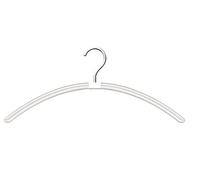 WENKO Fashion Hanger Type AS/Stainless Steel Diameter 1.5 x 45 cm Transparent