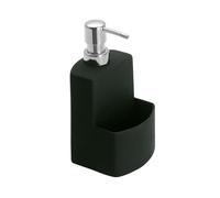 Wenko Festive 3620117100 Washing-Up Liquid Dispenser, Black