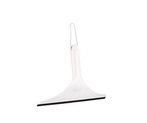 WENKO "Filo Bathroom Squeegee, White/Black