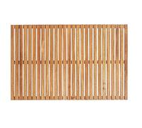 WENKO Indoor & Outdoor Bath Grate Acacia Wood 55 x 85 cm FSC Certified, Natural