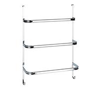 WENKO Irpinia, Hanging Towel Holder, Wall Mounted Shower Screen, Chrome-Plated Steel