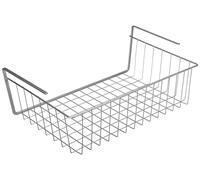 WENKO "Kanguro" Wardrobe Basket, Silver