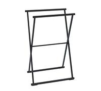 WENKO Lava 23709100 Foldable Towel Rail Black