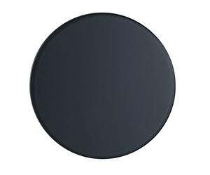 WENKO Melle Wall Hook Black - Screw-On Hook, Polyresin, 8 x 4.5 x 8 cm, Black