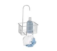 Wenko Milito Stainless Steel Shower Caddy Bathroom Accessories Polished Chrome 18 x 28.5 x 13 cm Polished Silver