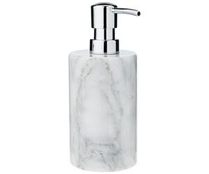 WENKO "Onyx Marble Soap Dispenser, White