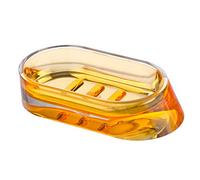Wenko Soap dish Paradise in orange, Acrylic, 7.3 x 14.3 x 3 cm