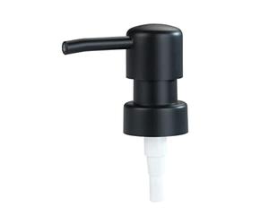 WENKO Peanut Beige Liquid Soap Dispenser Capacity 0.24 L, ABS plastic, Black, 3.4 x 6.7 x 18 cm