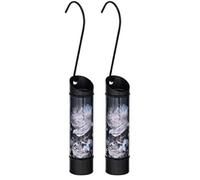 Wenko Peony 50395100 Humidifier with Heating Motif Black (Pack of 2)