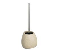 WENKO DIE BESSERE IDEE Toilet Brush, Ceramic, Beige, 12,5 x 38,5 x 12 cm