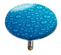 WENKO Pluggy Waterdrops Drain Plug, Multi-Colour, 7.5 x 7.5 x 6 cm