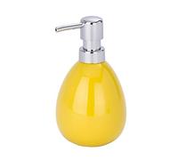 Wenko Polaris Soap Dispenser, Ceramic, Yellow, 9.5 x 9 x 16.2 cm