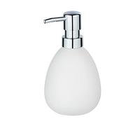 WENKO Polaris soap dispenser matt white ceramic liquid soap dispenser White