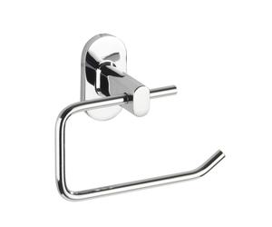 Wenko "Puerto Rico Toilet Roll Holder with Power Loc, Chrome