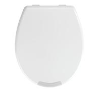 WENKO Secura Comfort Toilet Seat, Duroplast, White, 37 x 43.5 x 10 cm