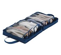 WENKO Shoe Bag, Blue, 36.5 x 14.5 x 36.5 cm