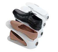 WENKO Shoe Rack, White, 11, 5 x 15 x 29 cm