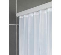 Wenko Shower Curtain Rail 75-125cm, White, 75-125cm