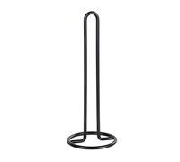 WENKO Sopalin Door, Kitchen Towel Holder, Vertical Black, Height 33 cm
