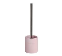 WENKO The Collection Toilet Brush and Holder, polyresin, Pink, 10 x 10 x 38 cm