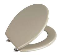 Wenko Toilet Seat Prima Sand Beige Matt WC Seat Toilet Lid Toilet Bowl