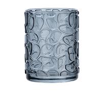 WENKO Toothbrush Beaker, Grey, 10 x 7.5 x 7.5 cm