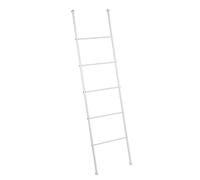 WENKO Viva Towel Ladder - Clothes Rack, Steel, 43 x 156.5 x 3.5 cm, White