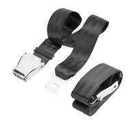 WENLISELL 2 PCS Universal Adjustable Seat Belt Extender, 7-32 Inch Airplane Seat Belt Extension Plane with Steel Buckle Clip, Car Seat Belt Extender