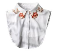 WENLOOY Fake Collar Detachable Shirts - Dickey Collar Half Shirts for Women & Girls