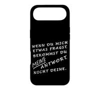 Wenn Du mich fragst - if you ask me you get MY answer German Case for iPhone Air