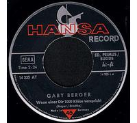 Wenn einer dir 1000 Küsse verspricht / Mit 17 sind Träume so schön (7"Vinyl Single 1969)(Hansa 14 335)