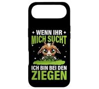 Wenn Ihr Mich Sucht Ich Bin Bei Den Ziegen Farm Goat Goats Case for iPhone Air