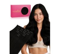 WENNALIFE Clip in Hair Extensions Real Human Hair, Custom Full Head Thick
