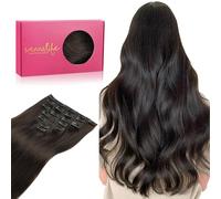 WENNALIFE Clip in Hair Extensions Real Human Hair, Custom Full Head Thick