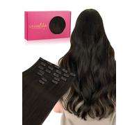 WENNALIFE Clip in Hair Extensions Real Human Hair, Custom Full Head Thick