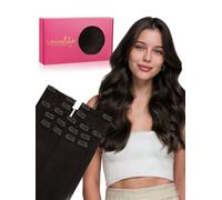 WENNALIFE Clip in Hair Extensions Real Human Hair, Custom Full Head Thick