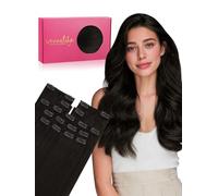 WENNALIFE Clip in Hair Extensions Real Human Hair, Custom Full Head Thick