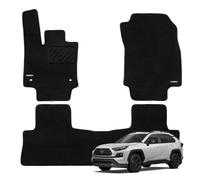 WENNEBIRD Superior Carpet Floor Mats Fit for 2019-2023 Toyota RAV4, 0.6 in Thickness All Weather Waterproof Heavy-Duty Plush Floor Liners - Black