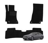 WENNEBIRD Superior Carpet Floor Mats for 2017-2023 Mercedes-Benz E-Class Sedan (W213), 0.5-Inch Ultra-Thick, Noise-Reducing, All-Weather Waterproof Anti-Slip - 3-Pc Set
