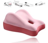 WENNEWU Adult Memory Foam Ergonomic Wedge Prone Pillow, Bed Pillow for Sitting Up, Back, Neck, and Leg Pain Relief, Anti Snoring, Ideal for Massage, Reading, Sleeping,C