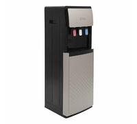 WENNEWU Bottom Loading Water Cooler Dispenser, Hot & Cold Standing Water Dispenser, 3 Temperature Settings, Burnout Protection Dispenser,Silver