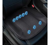 WENNEWU Car Seat Cooling Pad - Ventilated Seat Cushion And Cooling Car Seat Cushion for Optimal Comfort for Car And Office Chairs,Black,8x FANS