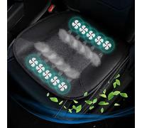 WENNEWU Car Seat Cooling Pad - Ventilated Seat Cushion And Cooling Car Seat Cushion for Optimal Comfort for Car And Office Chairs,Black,10x FANS