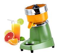 WENNEWU Electric Citrus Juicer, Orange Lemon Juicer Squeezer, Screw Top Lemon Squeezer, with 3 Types Of Squeeze Propellers, Speed 1400 Rpm, Efficient Juicing, for Milk Tea Shop,Green
